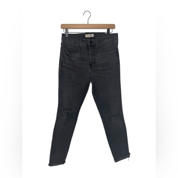 Madewell Denim - Madewell Black High Rise Skinny Jeans Classic Fit
